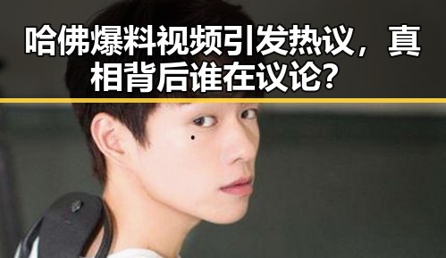 哈佛爆料视频引发热议，真相背后谁在议论？